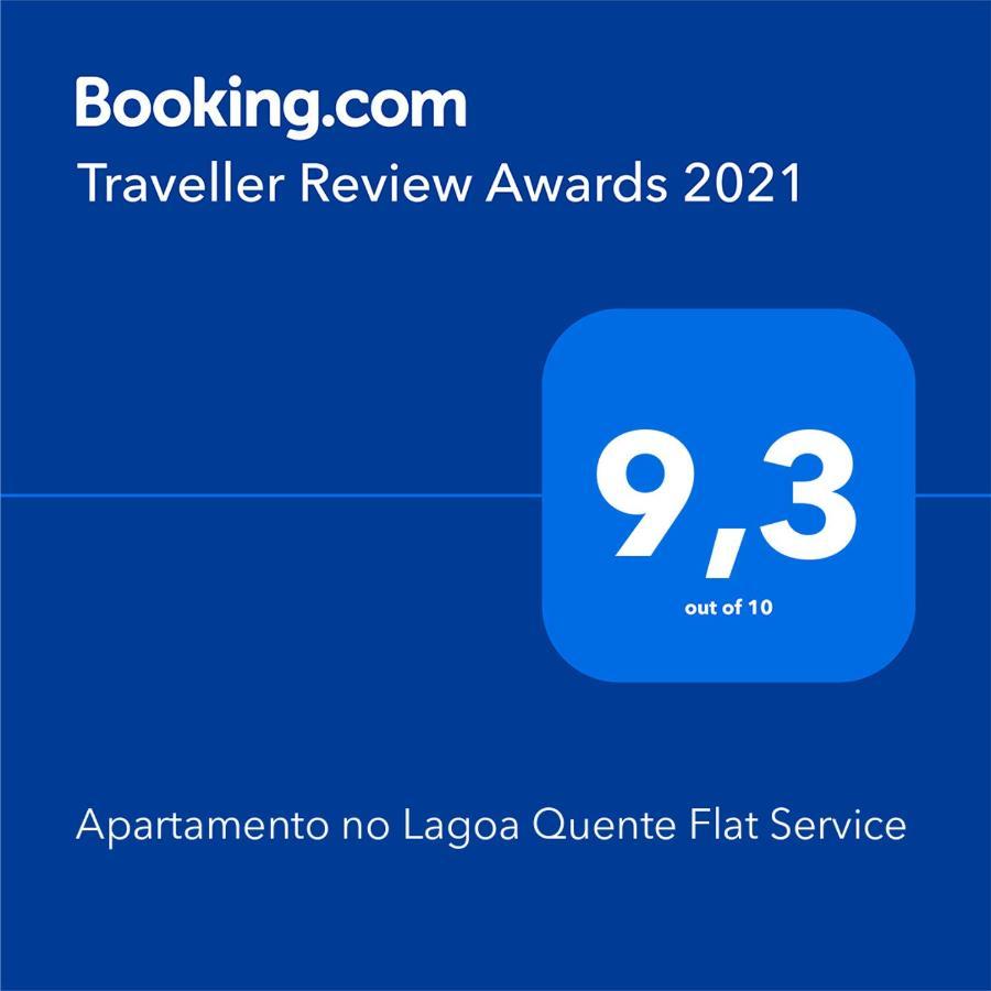 Apartamento no Lagoa Quente Flat Service Caldas Novas Exterior foto