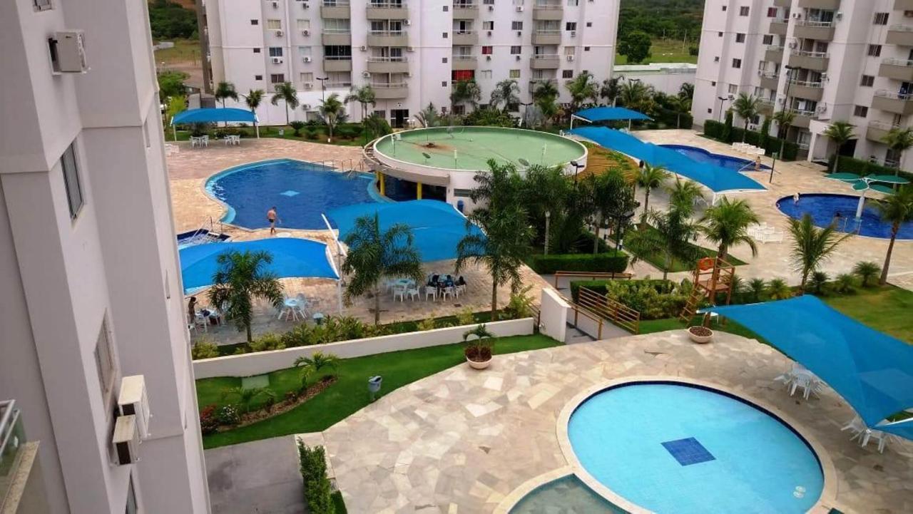 Apartamento no Lagoa Quente Flat Service Caldas Novas Exterior foto