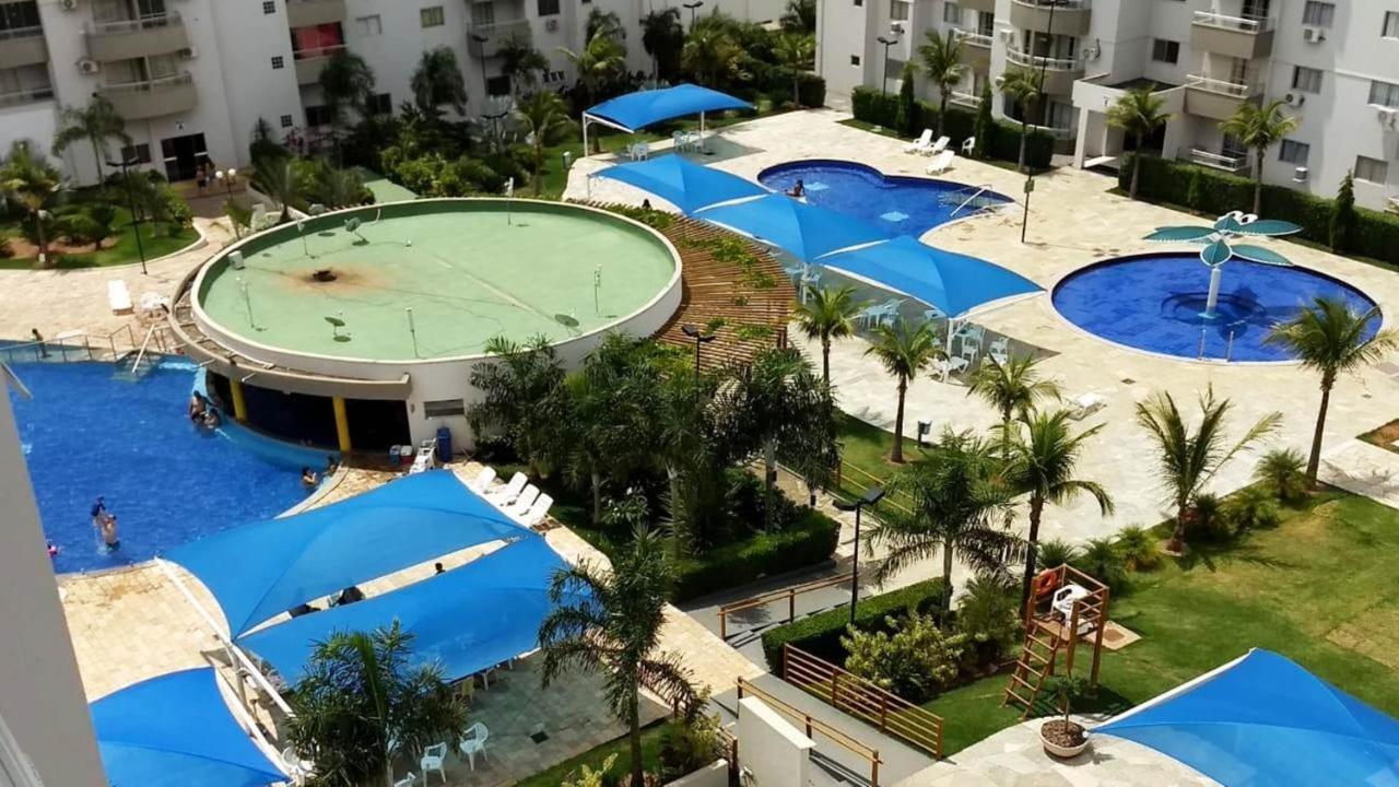 Apartamento no Lagoa Quente Flat Service Caldas Novas Exterior foto