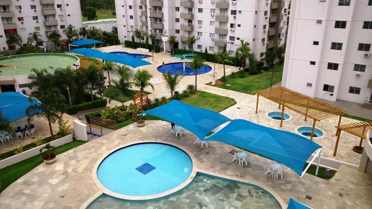 Apartamento no Lagoa Quente Flat Service Caldas Novas Exterior foto