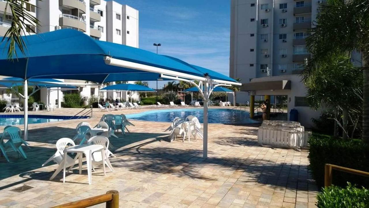 Apartamento no Lagoa Quente Flat Service Caldas Novas Exterior foto