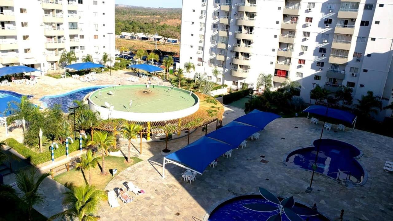Apartamento no Lagoa Quente Flat Service Caldas Novas Exterior foto