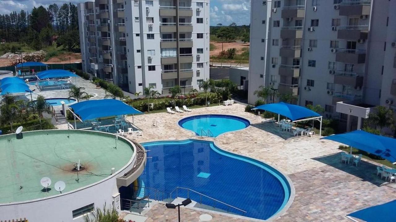 Apartamento no Lagoa Quente Flat Service Caldas Novas Exterior foto
